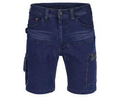Bermuda de travail jeans stretch Lago Herock - Confort et robustesse