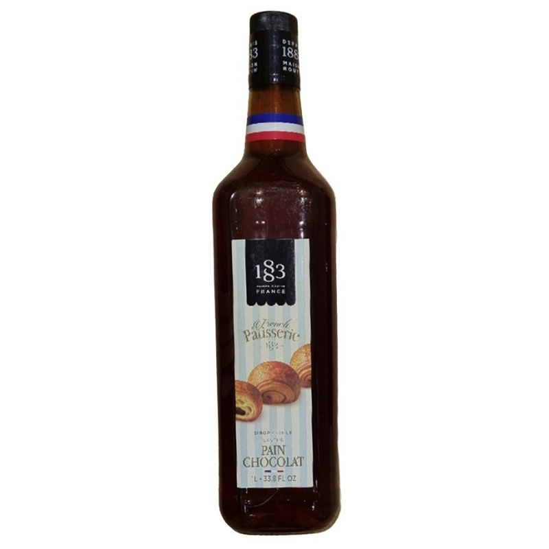 Pain Chocolat Routin 1883 Sirop 100 cl - Sirop Gourmand pour Boissons