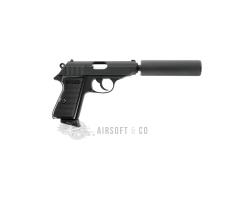 WALTHER PPK / S Kit GBB - Réplique haut de gamme pour tir sportif