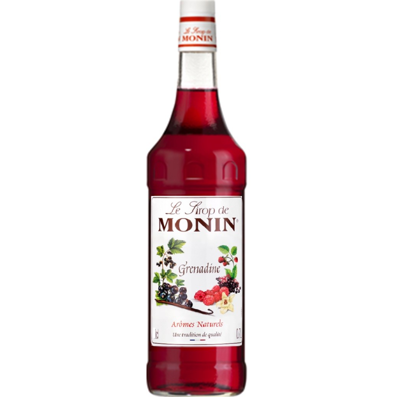 Grenadine Monin 100 cl - Sirop haut de gamme pour boissons