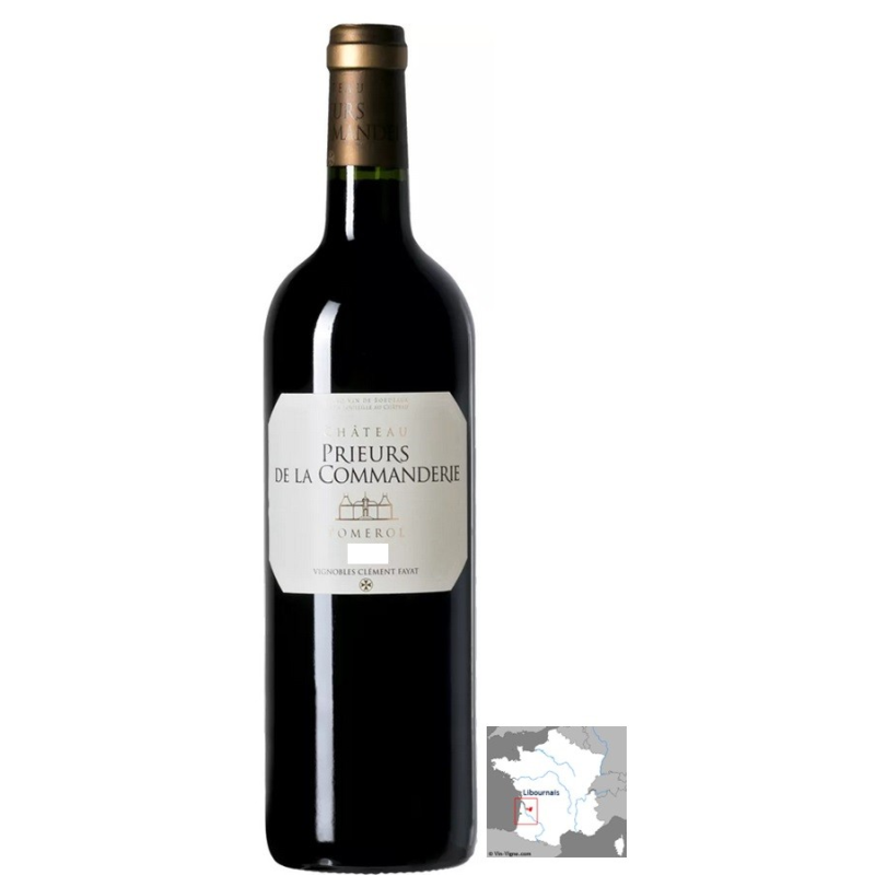 PRIEURS LA COMMANDERIE Pomerol 2016 - Vin Rouge d'Exception