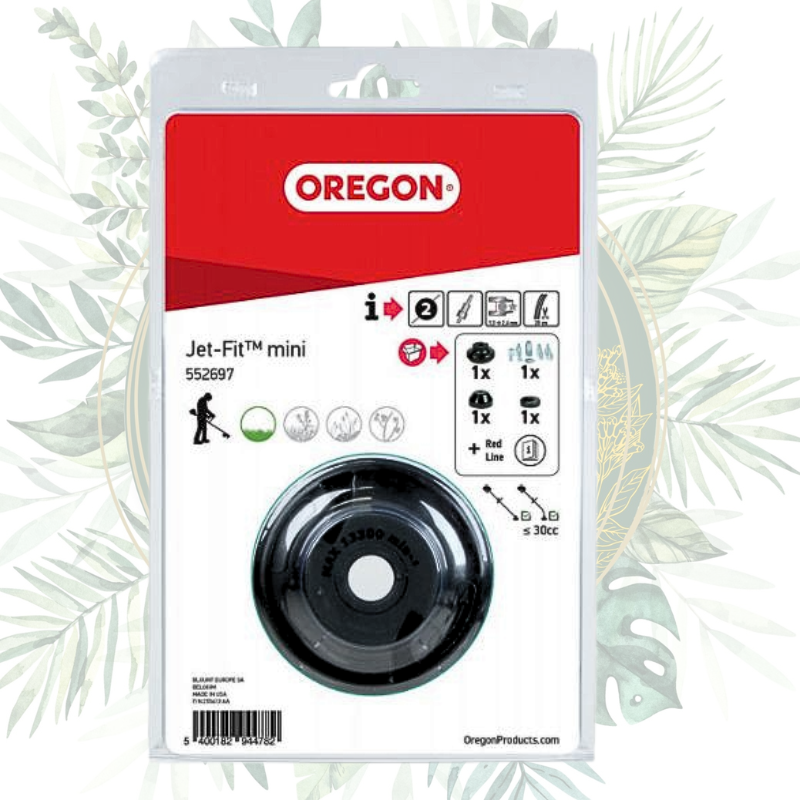 Tête débroussailleuse OREGON Jet-Fit Mini – Jardinage performant