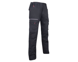 Pantalon de travail battle basalte canvas LMA - Résistant et fonctionnel