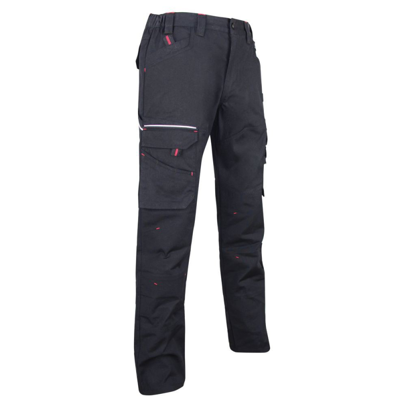 Pantalon de travail battle basalte canvas LMA - Résistant et fonctionnel