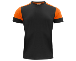 Tee shirt homme bicolore Prime Printer - Coton bio & polyester recyclé
