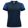 T-shirt femme bicolore Prime Printer - Vêtements haut de gamme