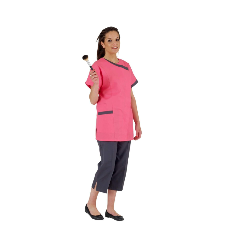 Tunique de travail femme Dalhia - Manches courtes