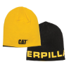 Bonnet réversible noir jaune Caterpillar - Confort et style