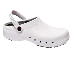 Sabot mixte blanc Remi pour le travail médical - Confort et sécurité