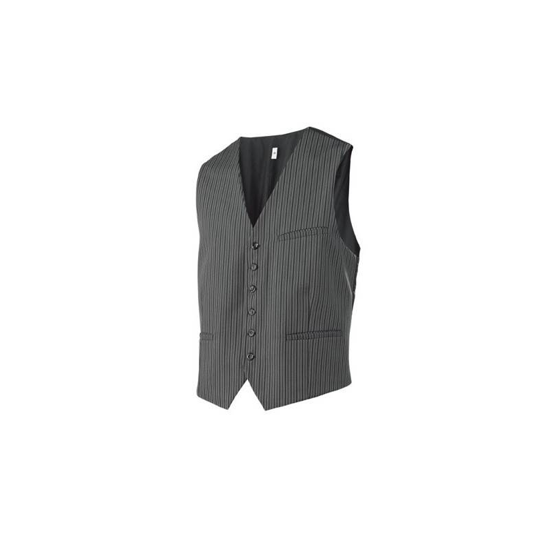 Gilet de service homme barman volco Molinel - Élégance et fonctionnalité