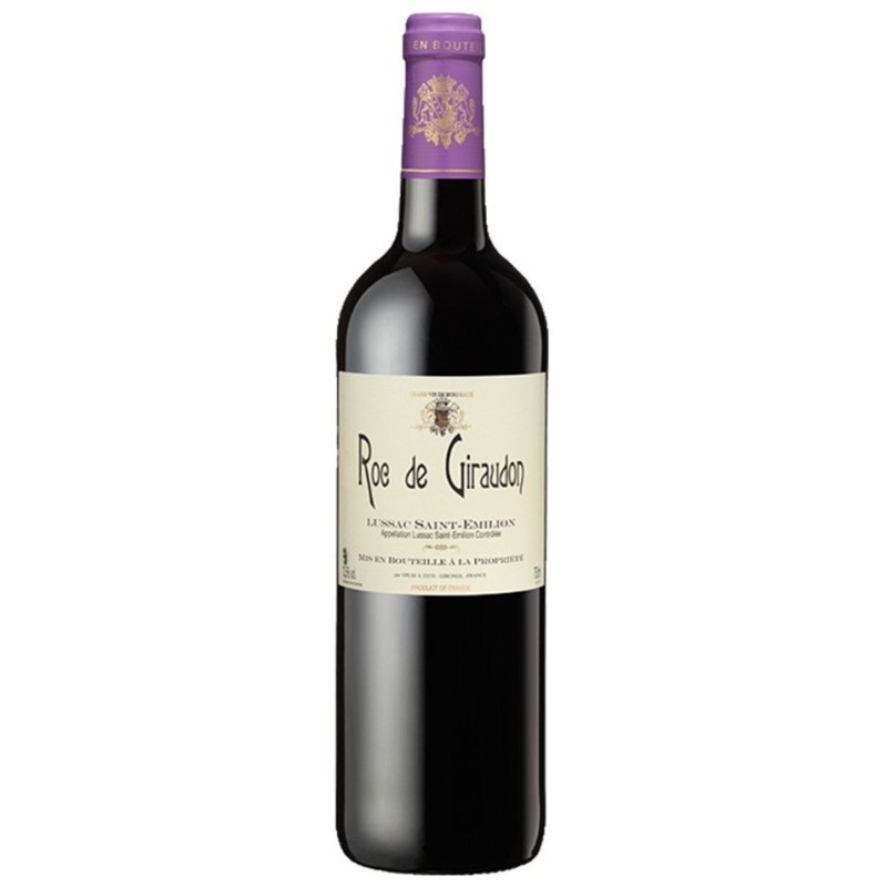 ROC DE GIRAUDON 2021 LUSSAC SAINT EMILION AOC 75CL - Vin Rouge Haut de Gamme