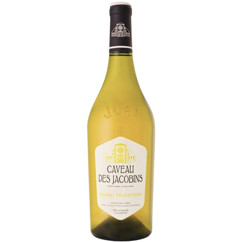 Côtes Jura Blanc Tradition Caveau des Jacobins AOC 75 cl - Vin Blanc d'Exception