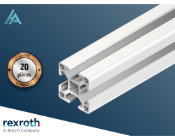 Caisse de 20 profilés aluminium d'étayage 30x30 mm | Bosch Rexroth