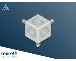Raccord en cube 30/3 SET Bosch Rexroth - Jeu de construction haut de gamme