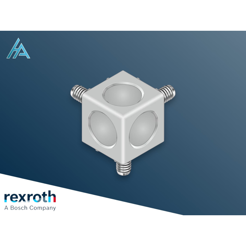 Raccord en cube 30/3 SET Bosch Rexroth - Jeu de construction haut de gamme
