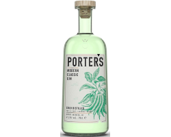 Porter's Modern Classic Gin Écosse 70 cl 41,5° - Un gin haut de gamme