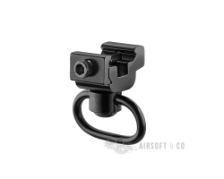 BO MANUFACTURE attache-sangle QD Picatinny (Black) - Équipement Sportif