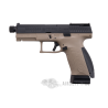 CZ P-10C OR-OT GBB (Black / FDE) - Pistolet airsoft haut de gamme