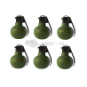 Pack de 6 grenades à main TAG-67 - Équipement Airsoft