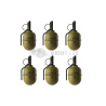Pack de 6 grenades à main TAG-19 - Équipement Sportif
