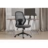 Chaise de bureau Claude Mesh Noir/Gris - Confort et Design