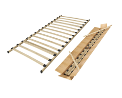 Sommier à lattes Alpha 90x190 - Kit | Accessoires de literie