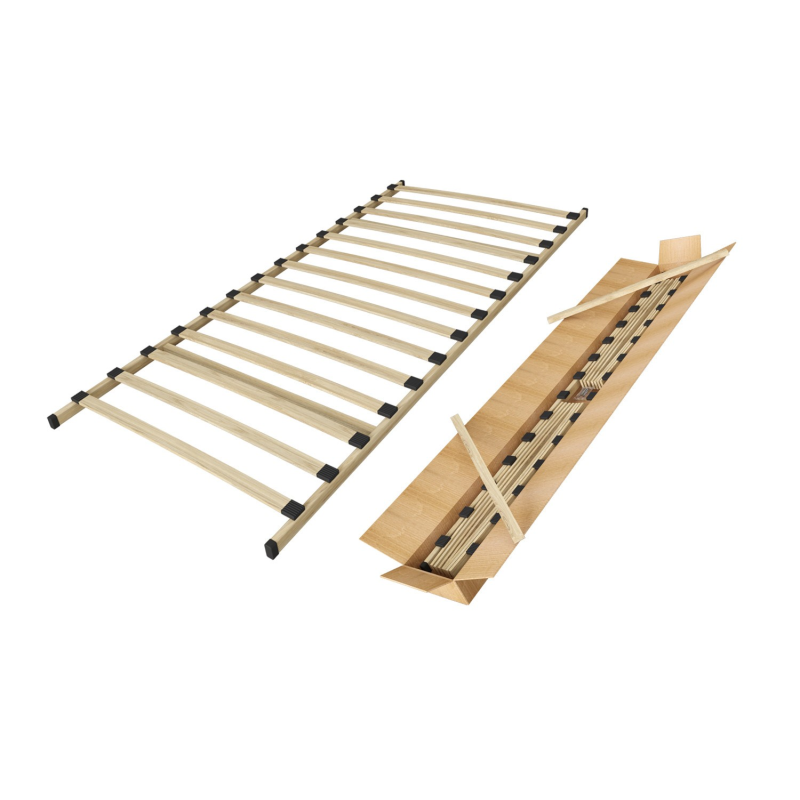 Sommier à lattes Alpha 90x190 - Kit | Accessoires de literie