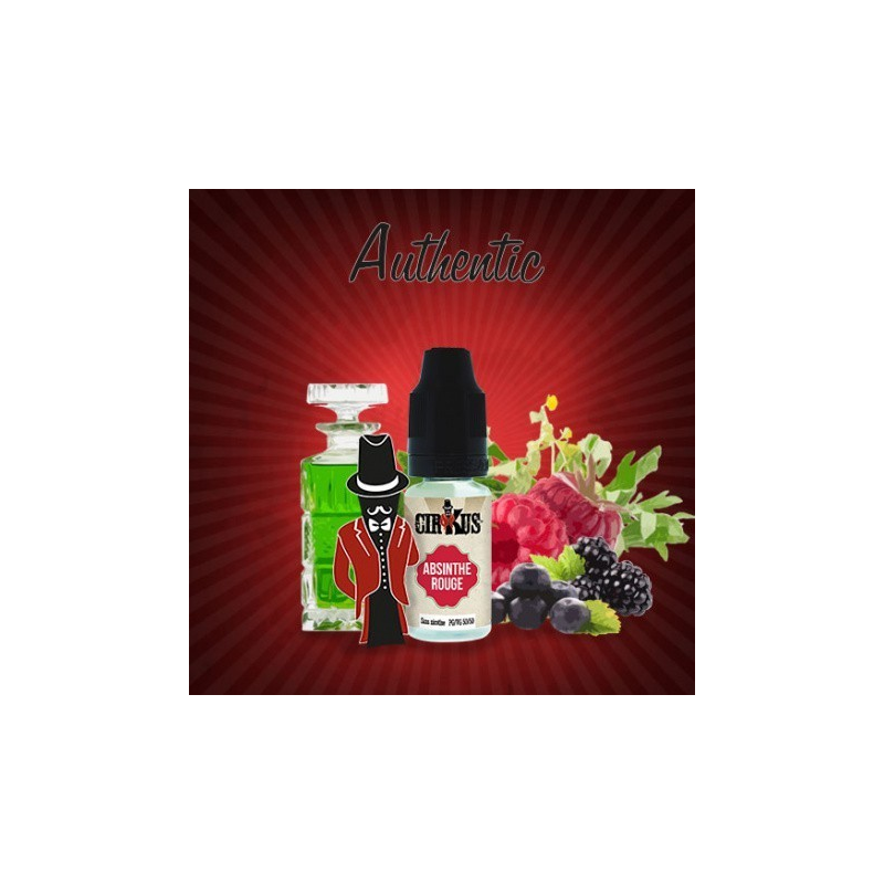 Absinthe rouge - Cirkus (VDLV) 10ml | E-liquide haut de gamme