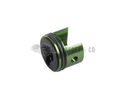 Tête de cylindre en aluminium pour gearbox V6 (verte) - Équipement Sportif