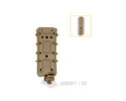 Poche Molle 9 mm extensible (FDE) - Équipement Sportif Haut de Gamme