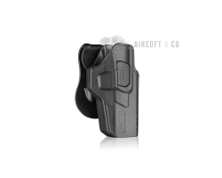 Holster rigide CYTAC pour GLOCK 17 G4 - Performance et sécurité