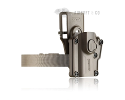CYTAC Low Ride Belt Loop - FDE | Équipement Sportif Haut de Gamme
