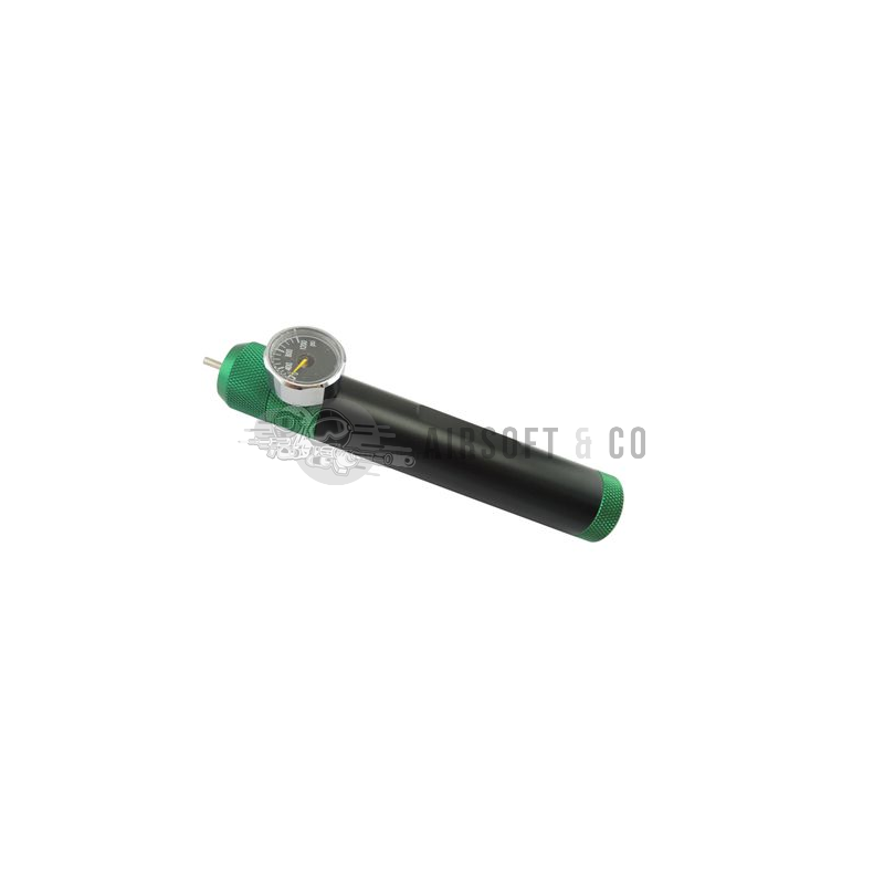 Injecteur CO2 pour grenade 40 mm avec manomètre - Équipement Sportif