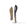 TACTICAL OPS Machette factice (FDE) - Équipement Sportif de qualité