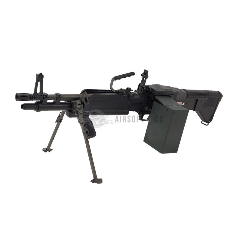 Mitrailleuse airsoft ARES MK43 / M60E4 AEG - Équipement Sportif haut de gamme