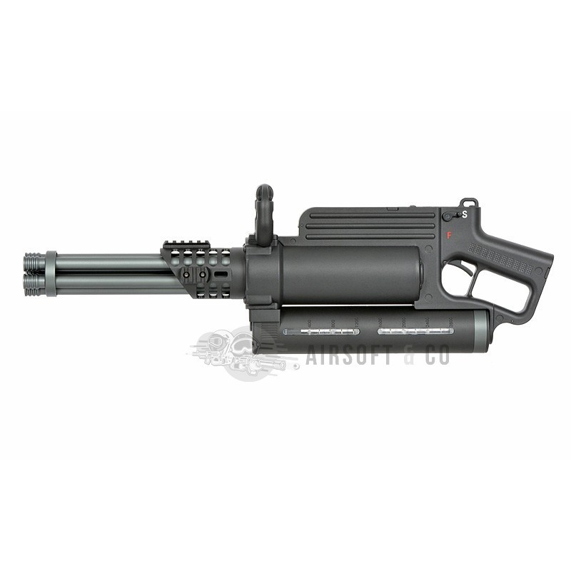 WELL PRO WE23-X AEG Minigun - Équipement Sportif Haut de Gamme