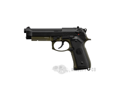 Pistolet airsoft KJW M9A1 GBB (OD) - Équipement Sportif de Qualité