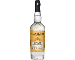 PLANTERAY THREE STARS Rhum Blanc Barbade 70cl 41°2 - Boisson Premium