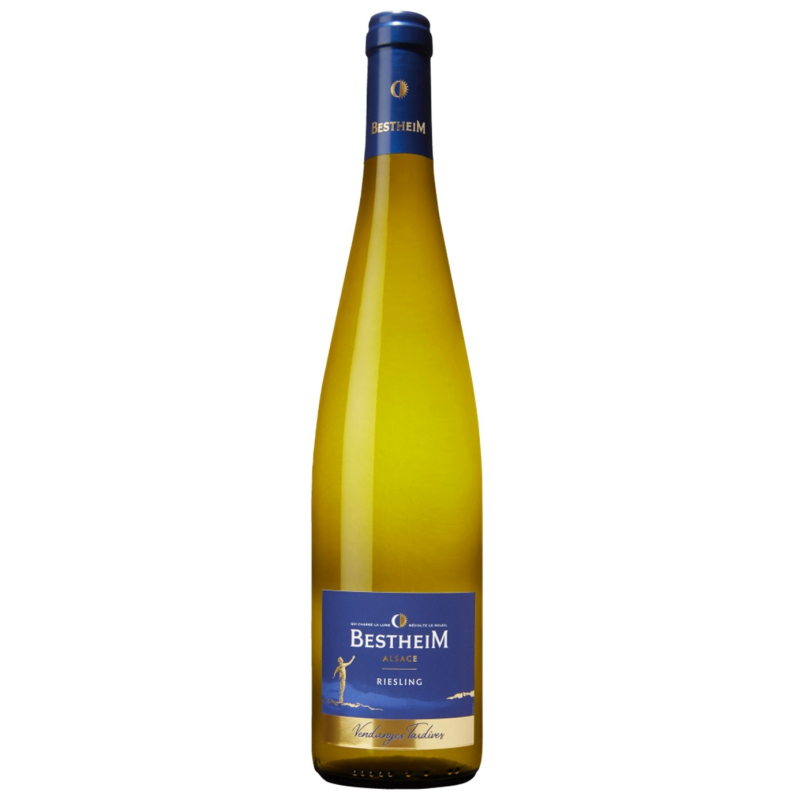 Riesling vendanges tardives Bestheim 2020 - Vin blanc doux d'Alsace