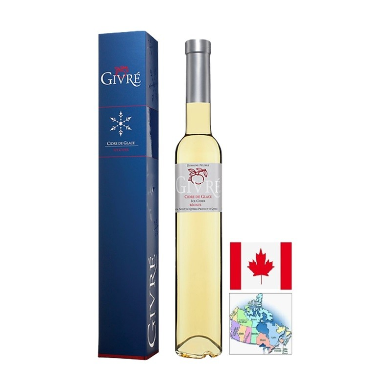 Cidre de glace "Givré" Québec - Un goût exceptionnel en 37,5 cl