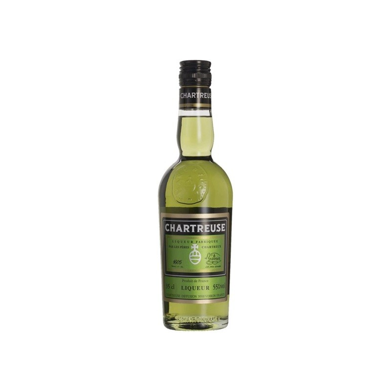 Chartreuse verte liqueur 35cl 55° - Liqueur emblématique de France
