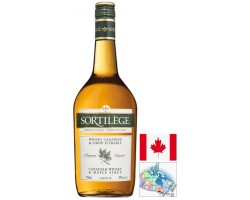 Sortilège liqueur whisky-érable 70 cl - Unique et raffiné