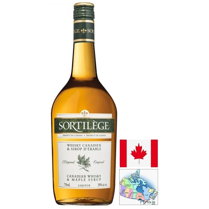 Sortilège liqueur whisky-érable 70 cl - Unique et raffiné