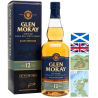 Glen Moray 12 ans Peated Single Malt Speyside - Whisky Écossais