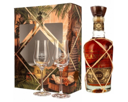 Planteray XO Barbade 20° Anniversaire 70cl 40° + 2 Verres
