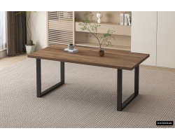 Table 'Alexander' 180 cm en décor de mangue - Meubles haut de gamme