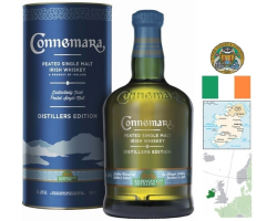 Connemara Distillers Whiskey Single Malt Irlande – 70cl 43°