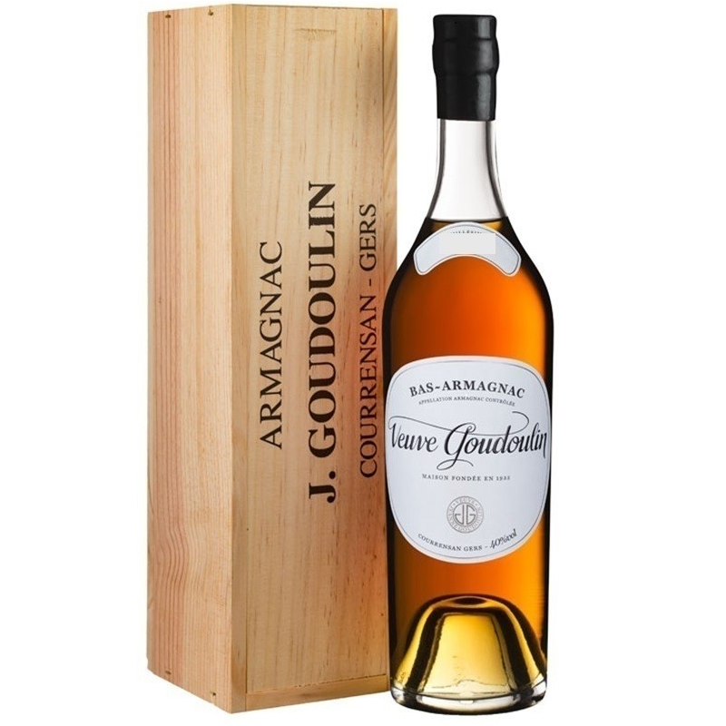 1961 Bas Armagnac Veuve Goudoulin - Spiritueux Haut de Gamme