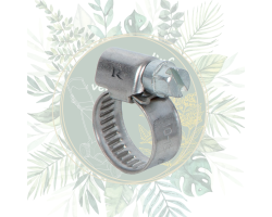 Colliers de serrage inox 10 à 16 mm - Lot de 2 pièces pour le jardin