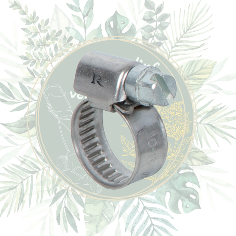 Colliers de serrage inox 10 à 16 mm - Lot de 2 pièces pour le jardin